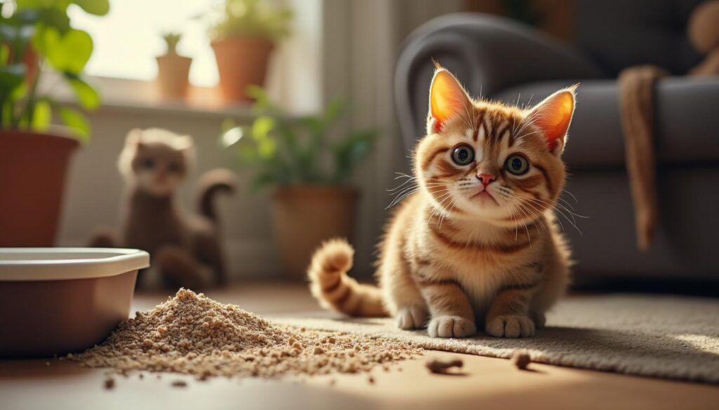 découvrez pourquoi votre chat peut manger sa litière, les causes possibles de ce comportement inquiétant, et comment y remédier pour assurer sa santé et son bien-être.