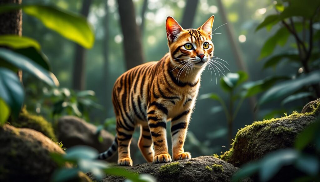 découvrez le chat tigre, un félin unique qui fascine les passionnés d’animaux par son apparence extraordinaire et son comportement captivant. apprenez tout sur ce majestueux animal dans notre article.