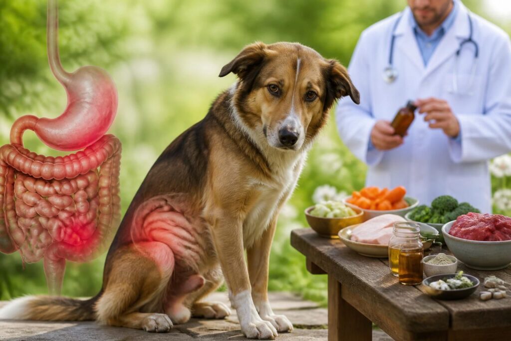 découvrez les symptômes de la maladie de crohn chez le chien, les options de traitement disponibles et les recommandations d'alimentation adaptées pour améliorer la qualité de vie de votre animal.