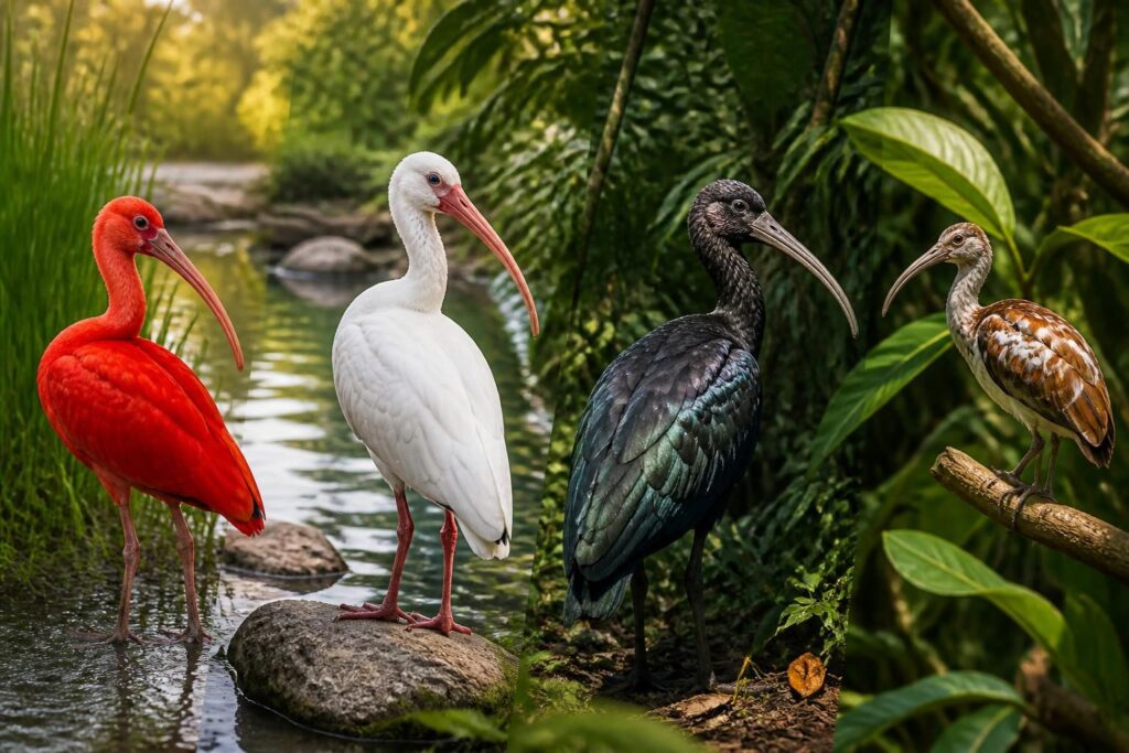 découvrez tout sur l'oiseau ibis : les différentes espèces rouges, blanches, noires et falcinelles, leurs habitats, comportements et caractéristiques uniques.