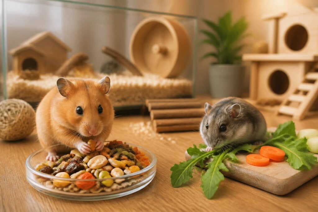 découvrez comment choisir la nourriture idéale pour votre hamster en fonction de son espèce afin de garantir une alimentation équilibrée et saine.