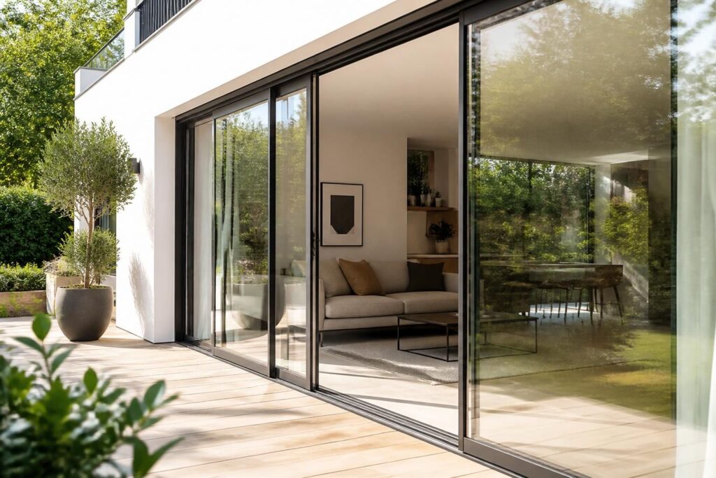 découvrez nos portes vitrées extérieures coulissantes alliant esthétique moderne et optimisation de la lumière naturelle pour sublimer vos espaces.