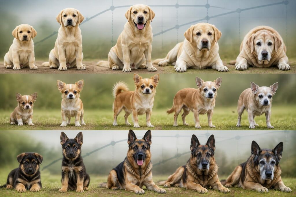 découvrez comment calculer l'âge de votre chien en années humaines selon sa race et son âge, pour mieux comprendre son développement et ses besoins.