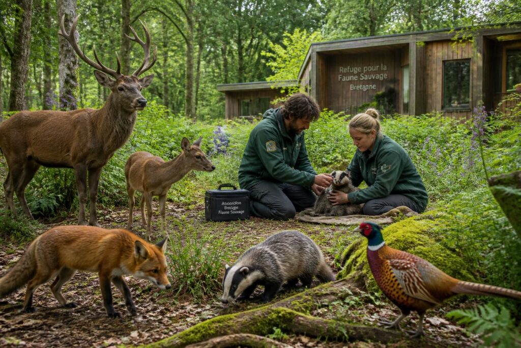 découvrez la faune sauvage de bretagne, ses refuges dédiés et les associations engagées pour la protection des animaux sauvages dans la région.