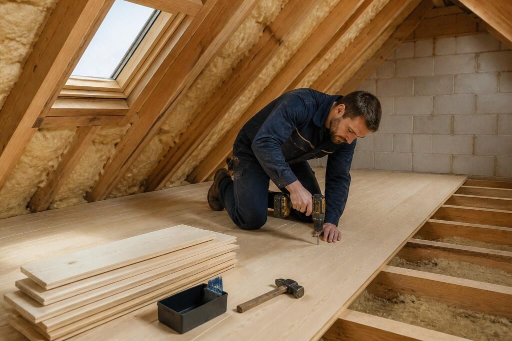 découvrez des conseils pratiques pour installer un plancher dans des combles non aménageables et optimiser votre espace en toute sécurité.
