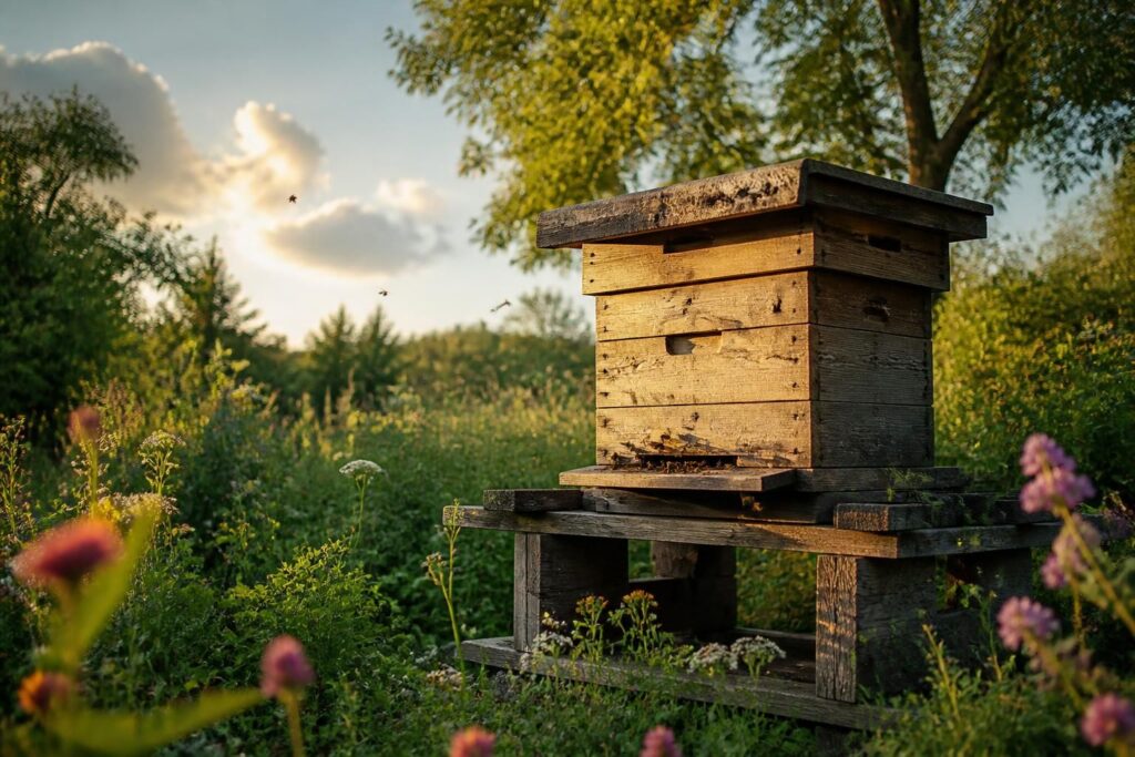 découvrez nos conseils pour choisir une ruche d'abeille naturelle et sauvage, comparez les prix et explorez les différents modèles adaptés à votre installation.