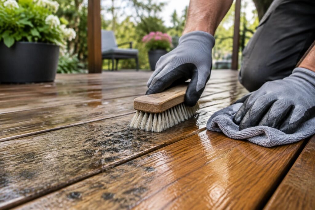découvrez comment enlever la moisissure sur le bois extérieur ou vernis avec des méthodes adaptées pour nettoyer, protéger et préserver vos surfaces.