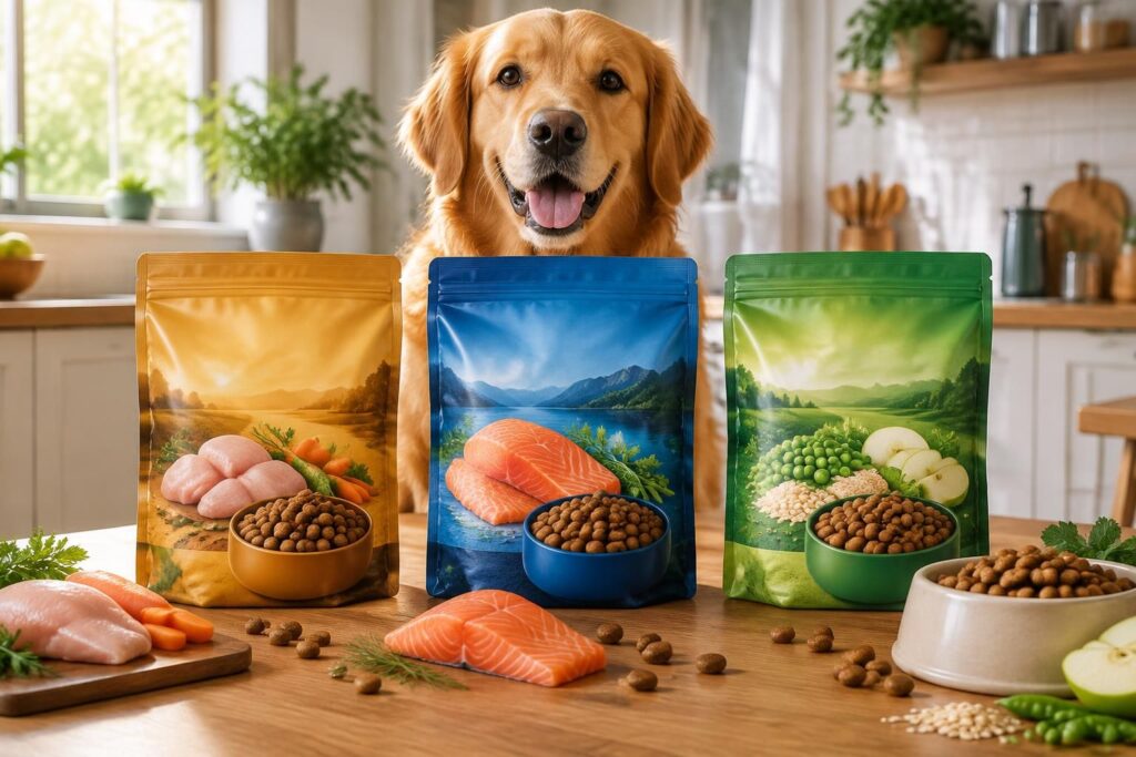 découvrez les croquettes pour chien purina one en variétés poulet, saumon et light : des recettes adaptées aux besoins de votre compagnon.